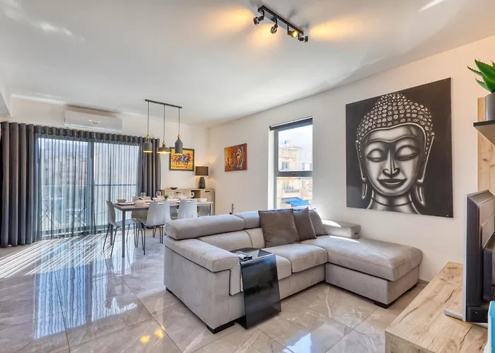 Luxury Swieqi - Adults And Families Only 公寓