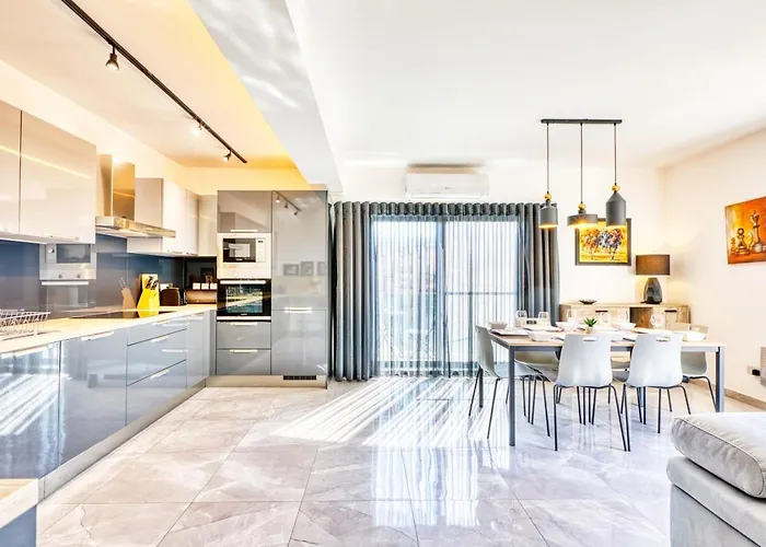 Luxury Apt Swieqi - Adults And Families Only Is-Swieqi