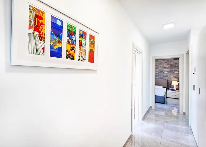 Luxury Apt Swieqi - Adults And Families Only Daire *