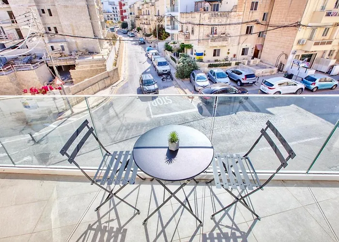 公寓 Luxury Swieqi - Adults And Families Only Is-Swieqi